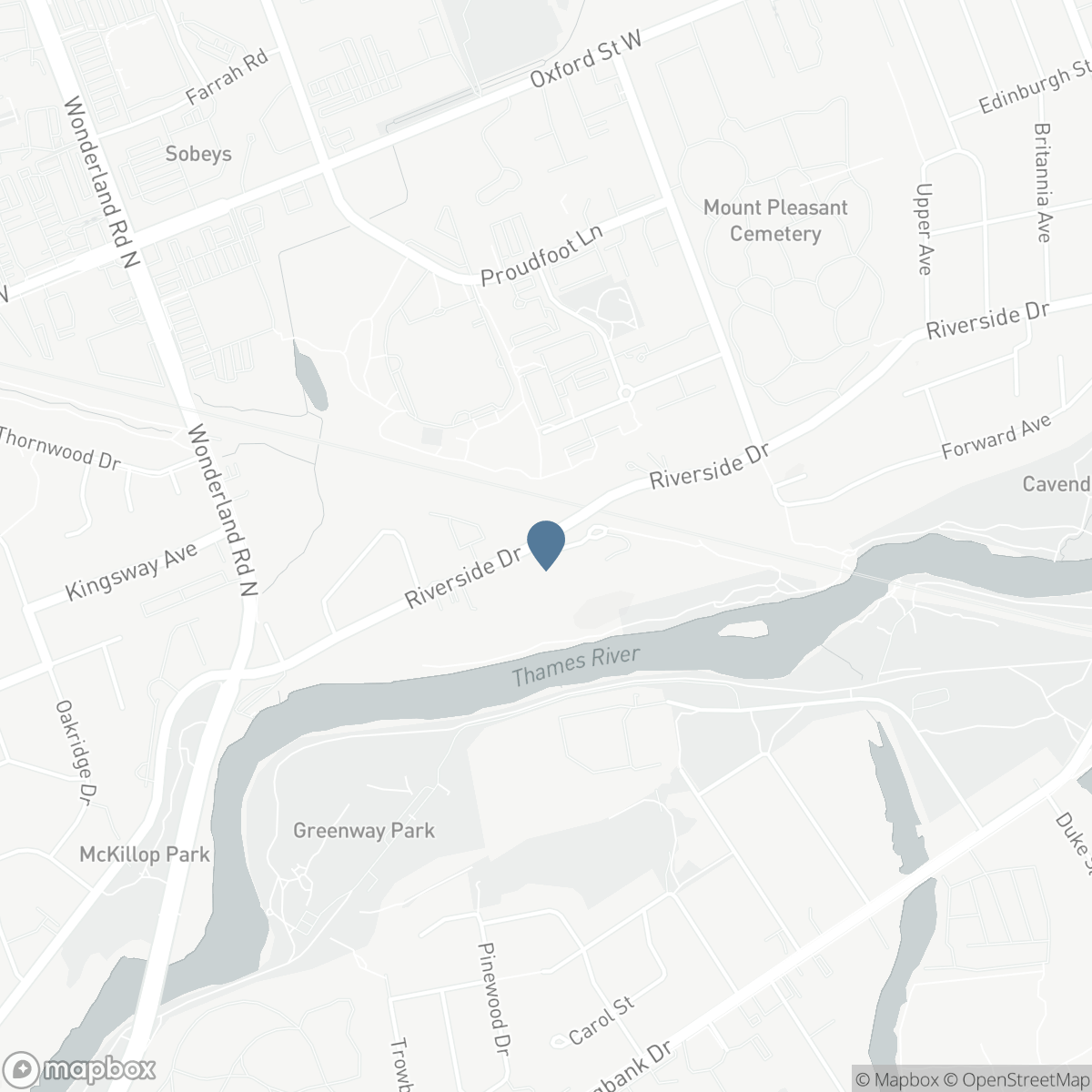 408 OLD RIVERSIDE DRIVE, London, Ontario N6H 4T3